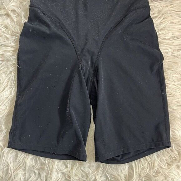 YITTY NWT Women's Spotlight Shaping High Waist Shorts Shimmering Black Size XS - Picture 8 of 10